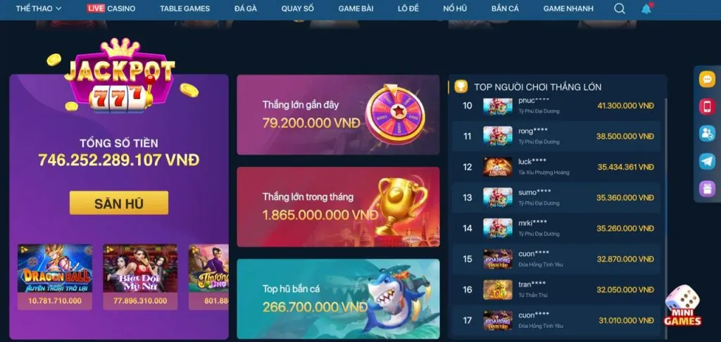 Ưu đãi VIP bắn cá